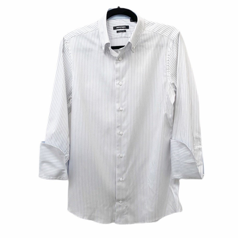 Indochino Stripe Button Down